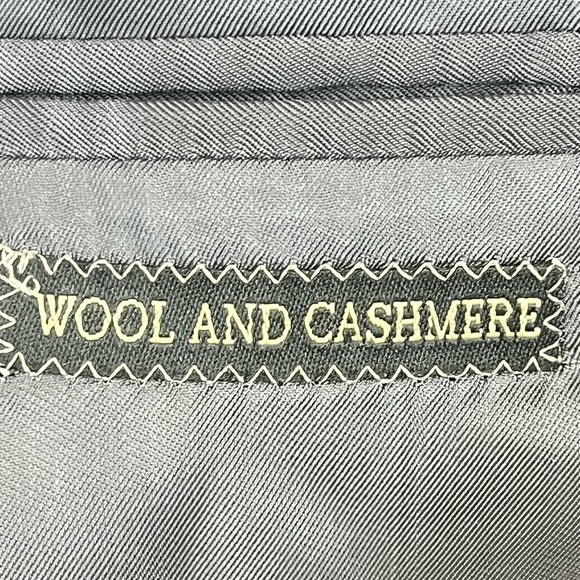 CORNELIANI Made In Italy Wool Cashmere Herringbone Blazer 42R - Picture 8 of 16